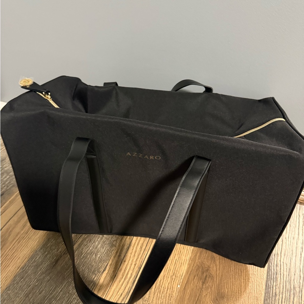 Black weekend bag 19x9x12